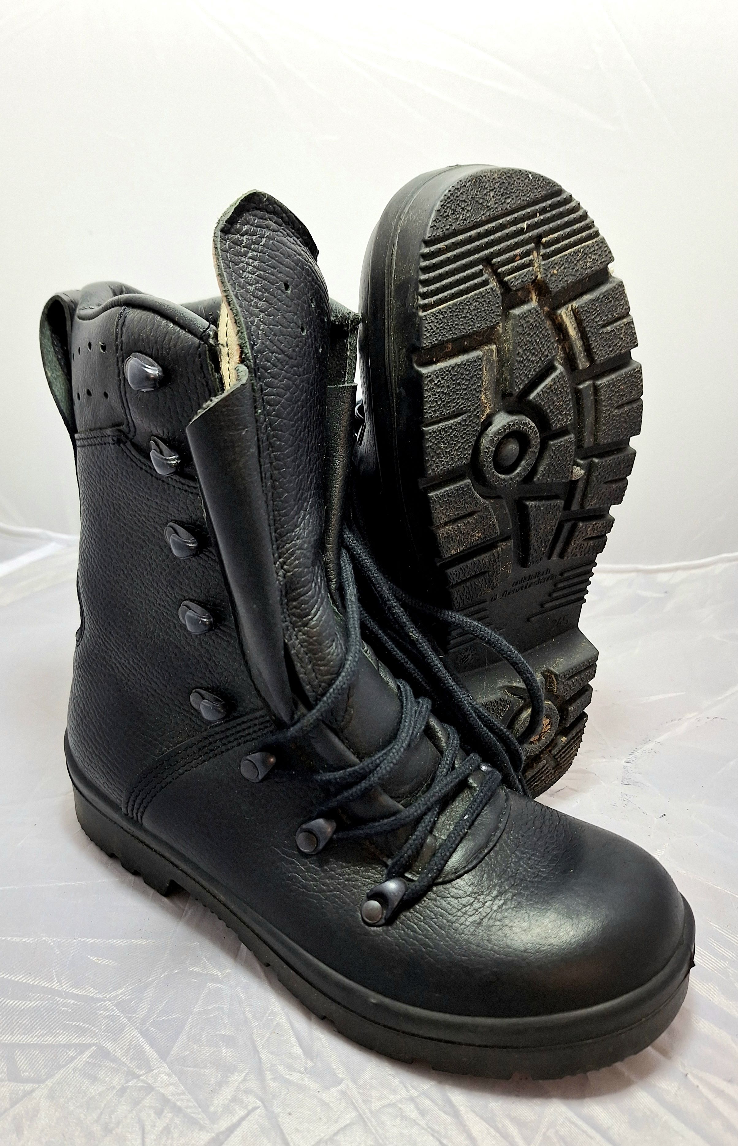 ~56 Kampfstiefel Original Bundeswehr BW Gr. 37 Stiefel Herren Leder Militär