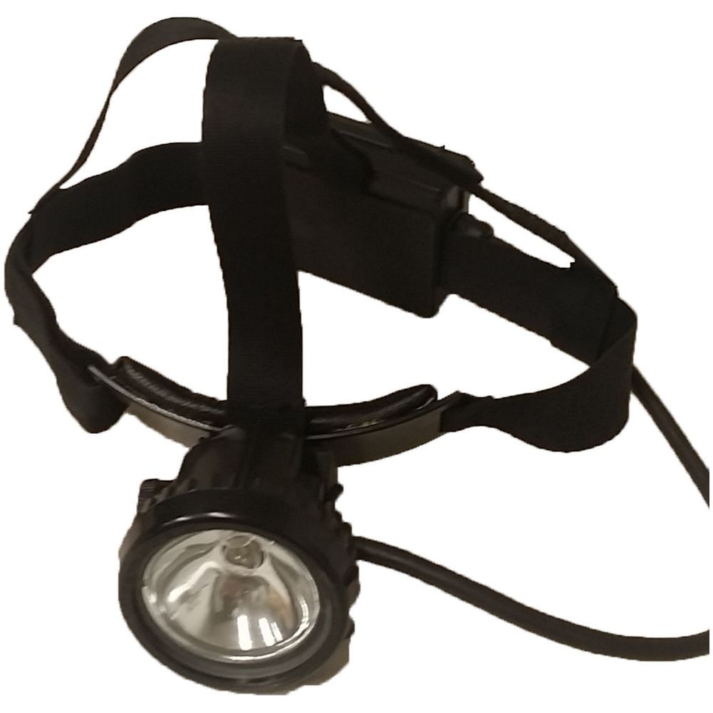 Schweizer Armee Helmlampe Stirnlampe Kopflampe STOWA HSL 86 ELAI'L Type F3