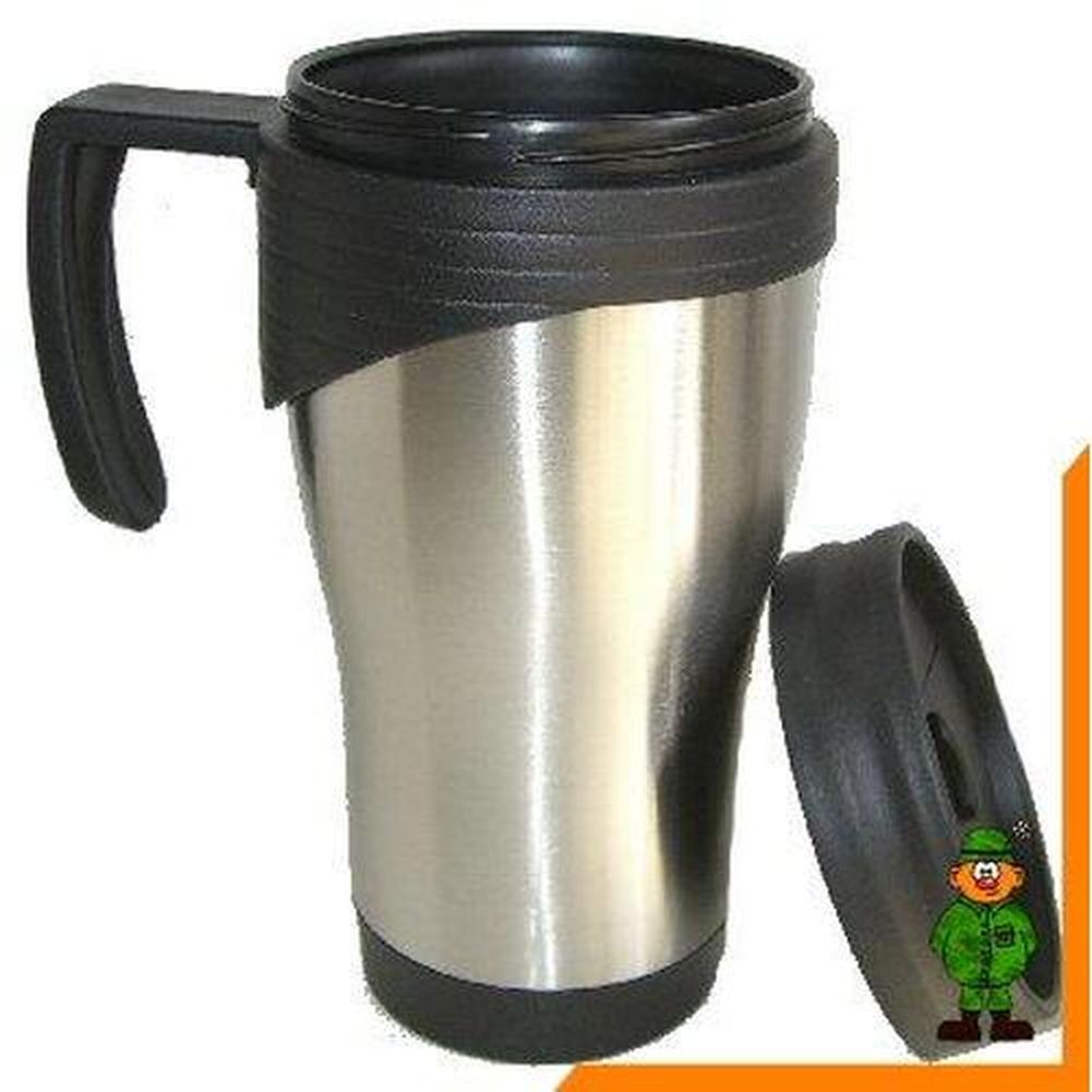 Thermobecher Edelstahl, Isolierbecher, Kaffetasse, NEU