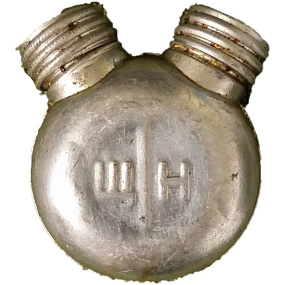 Originaler Russischer Öler Sowjetischer Öler Doppelkammer alkalische Lösung Öl