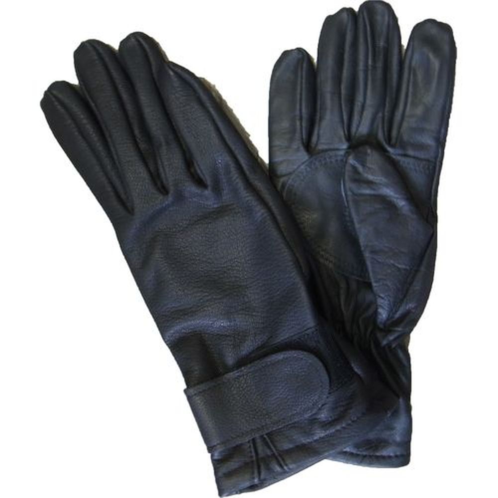 Schweizer Armee Handschuhe Leder Lederhandschuhe neu schwarz Gr. S