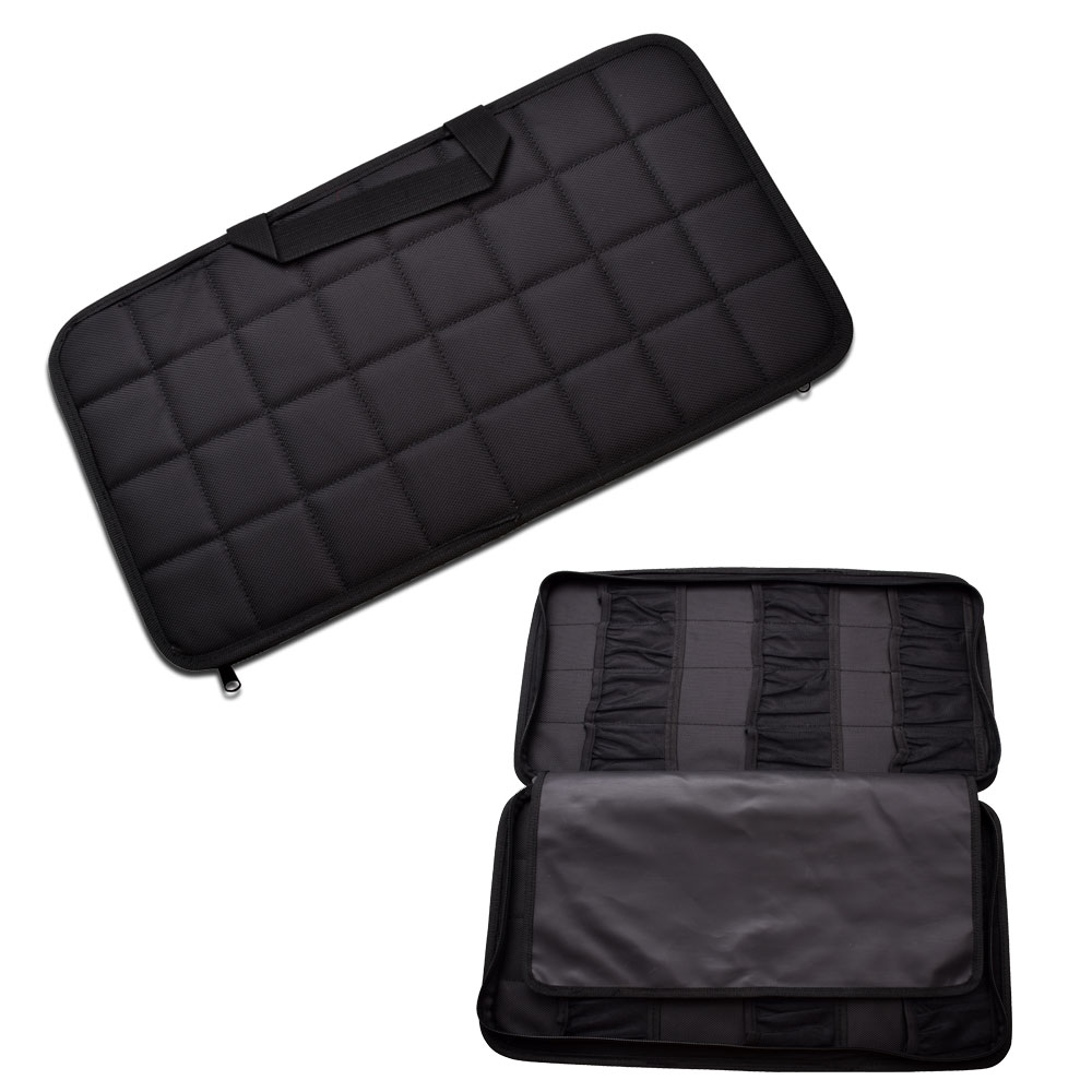 Messertasche Knife Bag für 24 Messer Taschenmesser Sammlertasche Nylon C-KR4