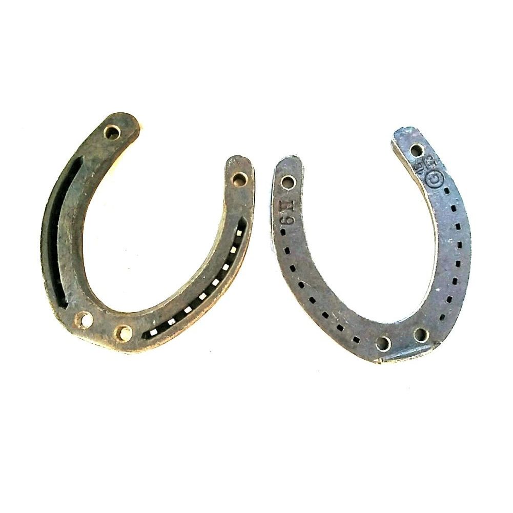 Schweizer Armee 2. WK Hufeisen 6 H Antik Glücksbringer Basteln Sammeln Pferd