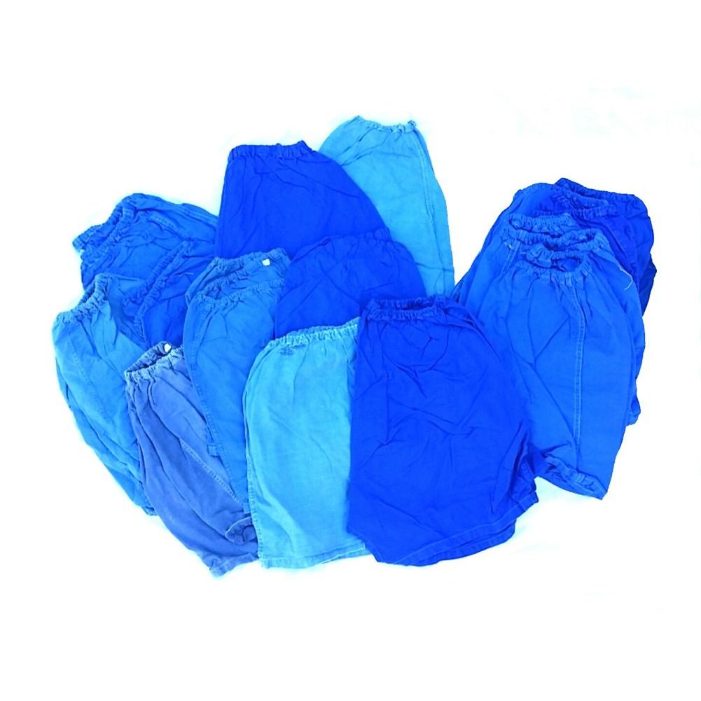 20er Pack Schwedische Armee Turnhosen blau kurz Baumwolle Retro Sporthose