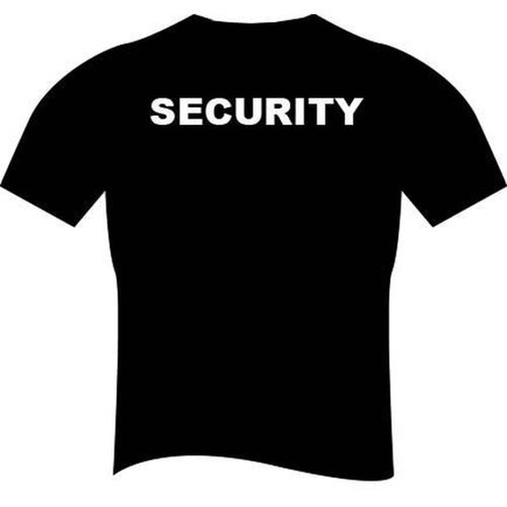 T-Shirt Security Gr. XL