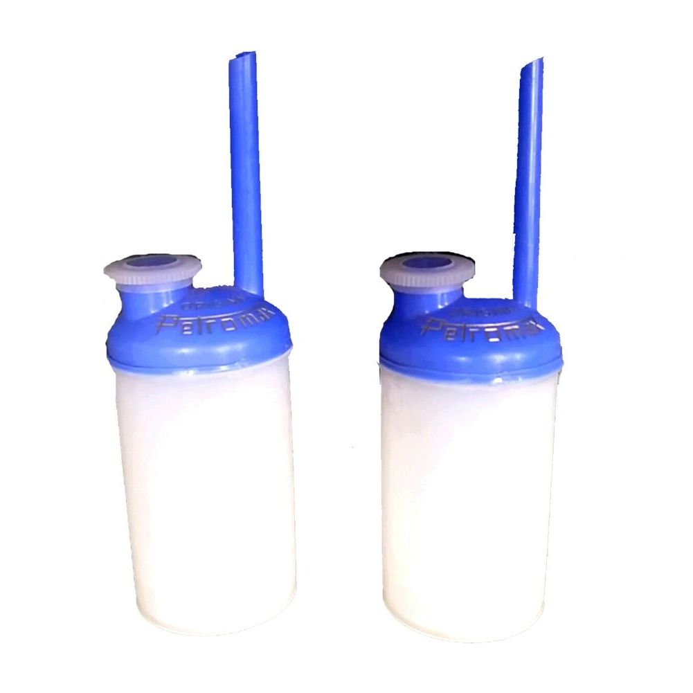 Schweizer Armee Original PETROMAX - Plastik Fläschchen 2 Flaschen