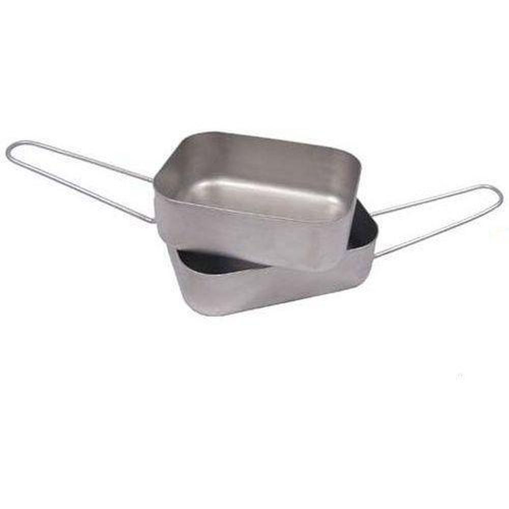 NL Kochgeschirr Essgeschirr Alu 2-Teilig