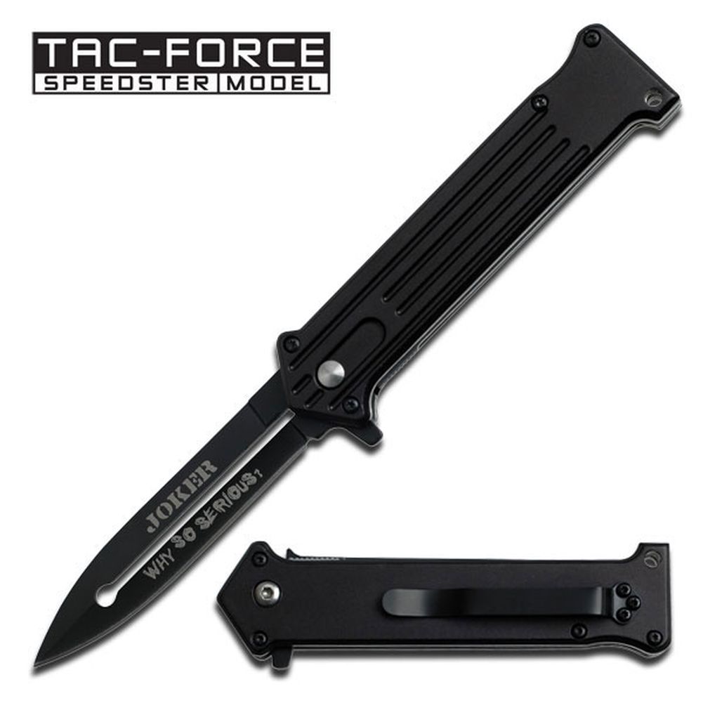 Tac Force Jokers Knife Messer Taschenmesser einseitig geschliffen TF457B