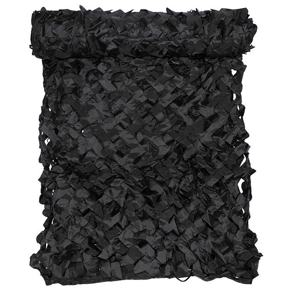 Tarnnetz 3 x 2 m "Basic" schwarz mit PVC und Tragebeutel neu