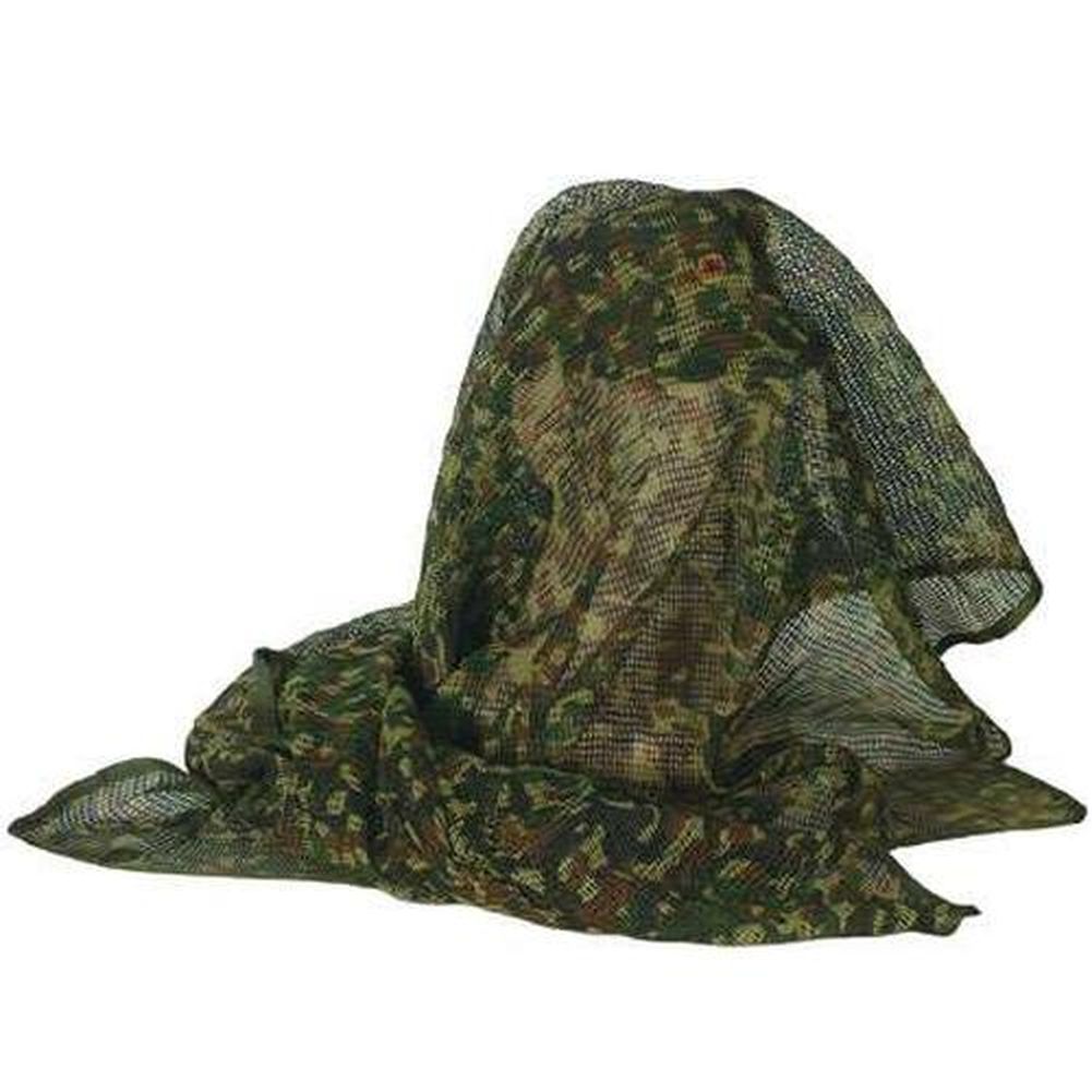 Netzschal, flecktarn, 190cmx90cm