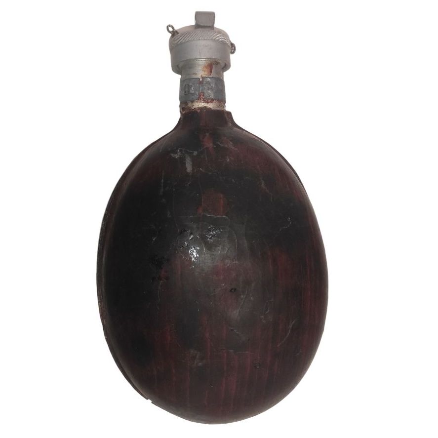 Trinkflasche Feldflasche Kokusnuss Cocosnuss WW2 WW1