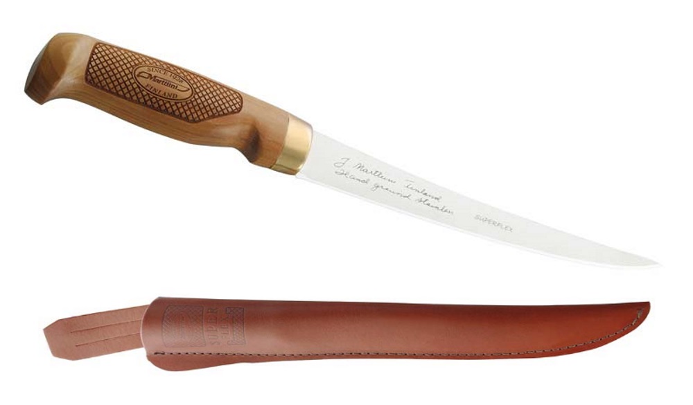 Marttiini Filetiermesser Classic Superflex rostfrei Birkenholzgriff 903719