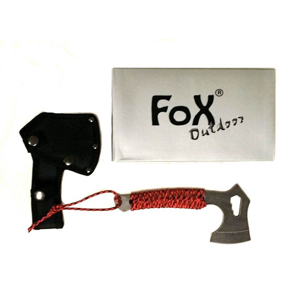 Miniaxt "Redrope" stonewashed Griff umwickelt Axt Campingaxt Mini-Beil 44303