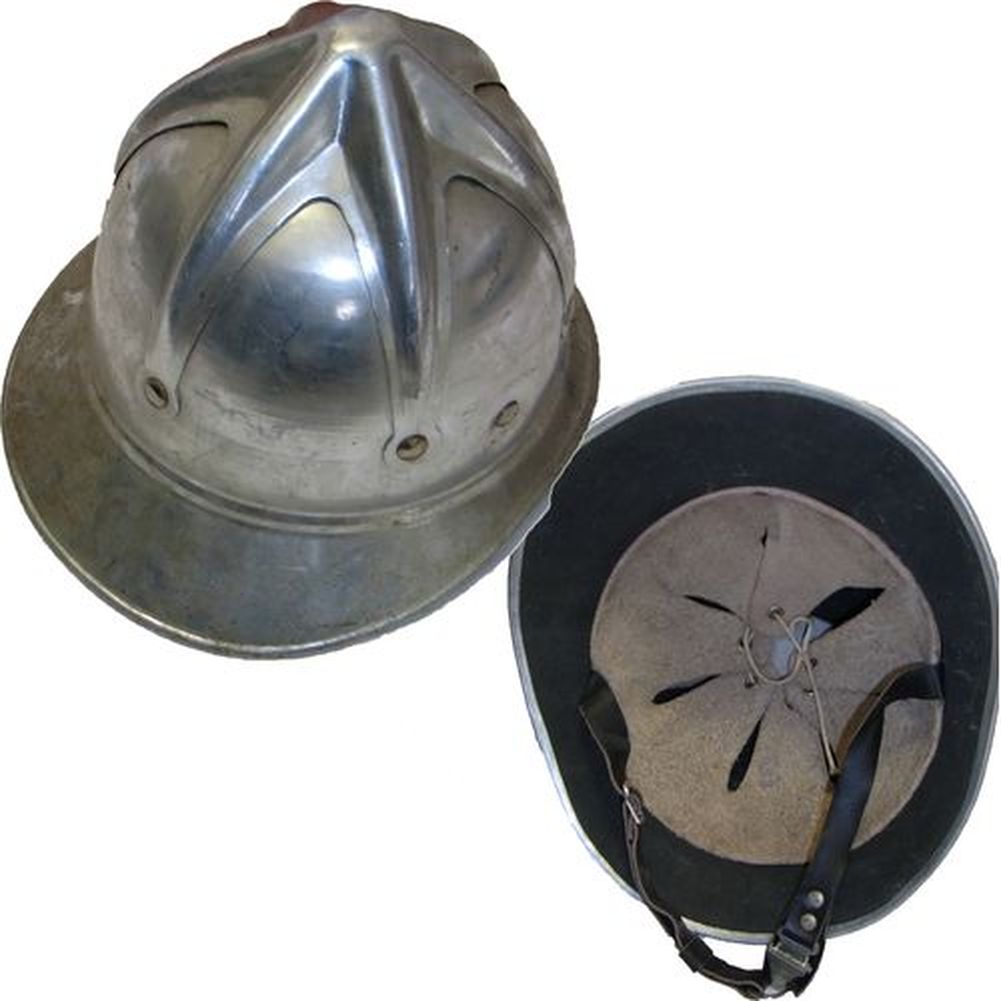 Feuerwehrhelm Aluminium mit Stern Helm Feuerwehr