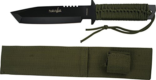 Survival Knife Messer Überlebensmesser Jagdmesser Outdoor Camping HK-7524