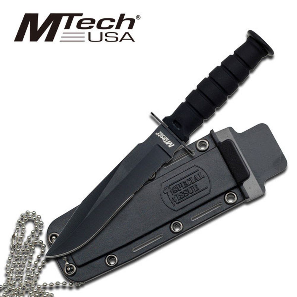 MTech USA TAKTISCHES BLATT-MESSER Outdoor-Freizeit-Jagdmesser Scheide MT-632CB