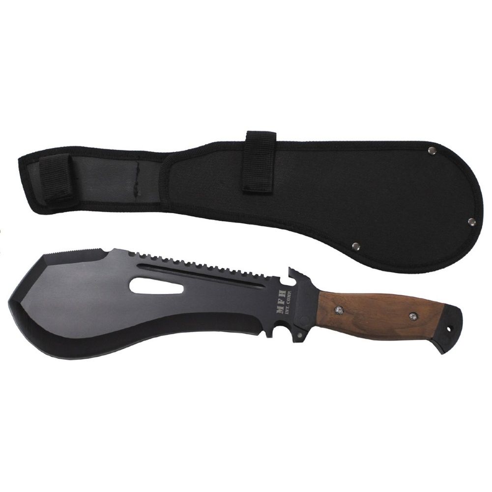 Machete Extrem MFH Nylonscheide Holzgriff Messer Outdoor Buschmesser neu