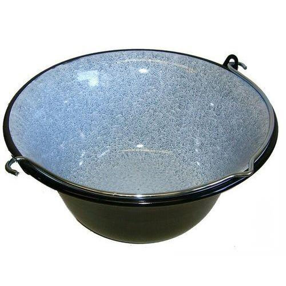 NEU: 14 L Ungarischer Gulaschkessel, Emaille, 14 Liter