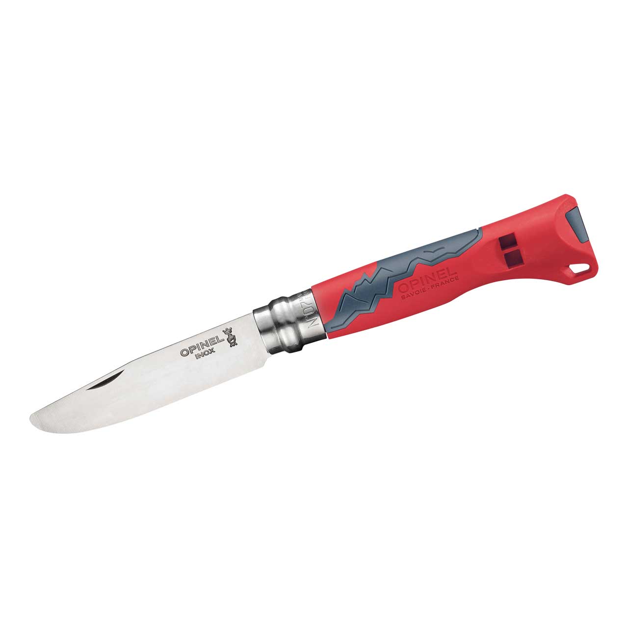 Opinel Kindermesser OUTDOOR JUNIOR rot/schwarz  No 07