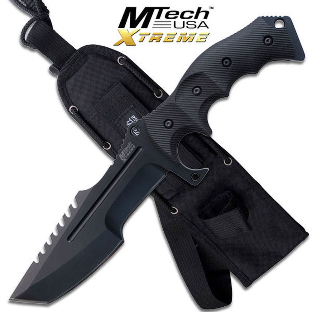 MTECH Xtreme Outdoor Messer Fahrtenmesser 440C Stahl Huntsman Knife MX-8054